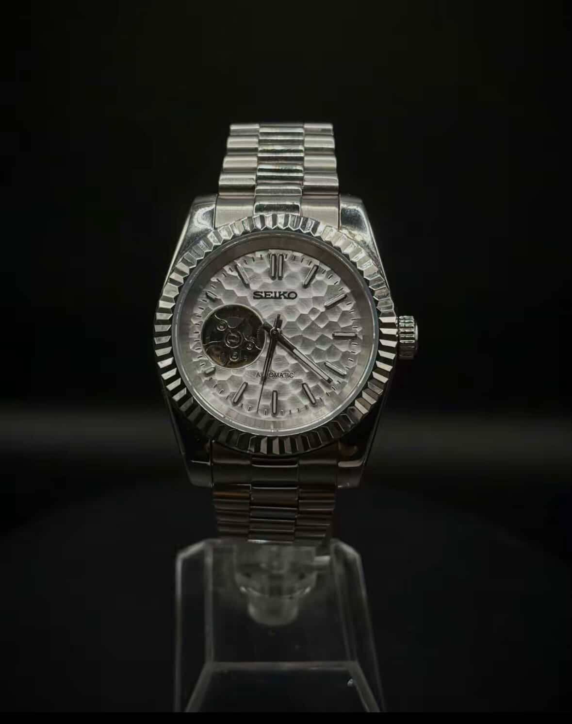 Datejust Silver Textured Dial