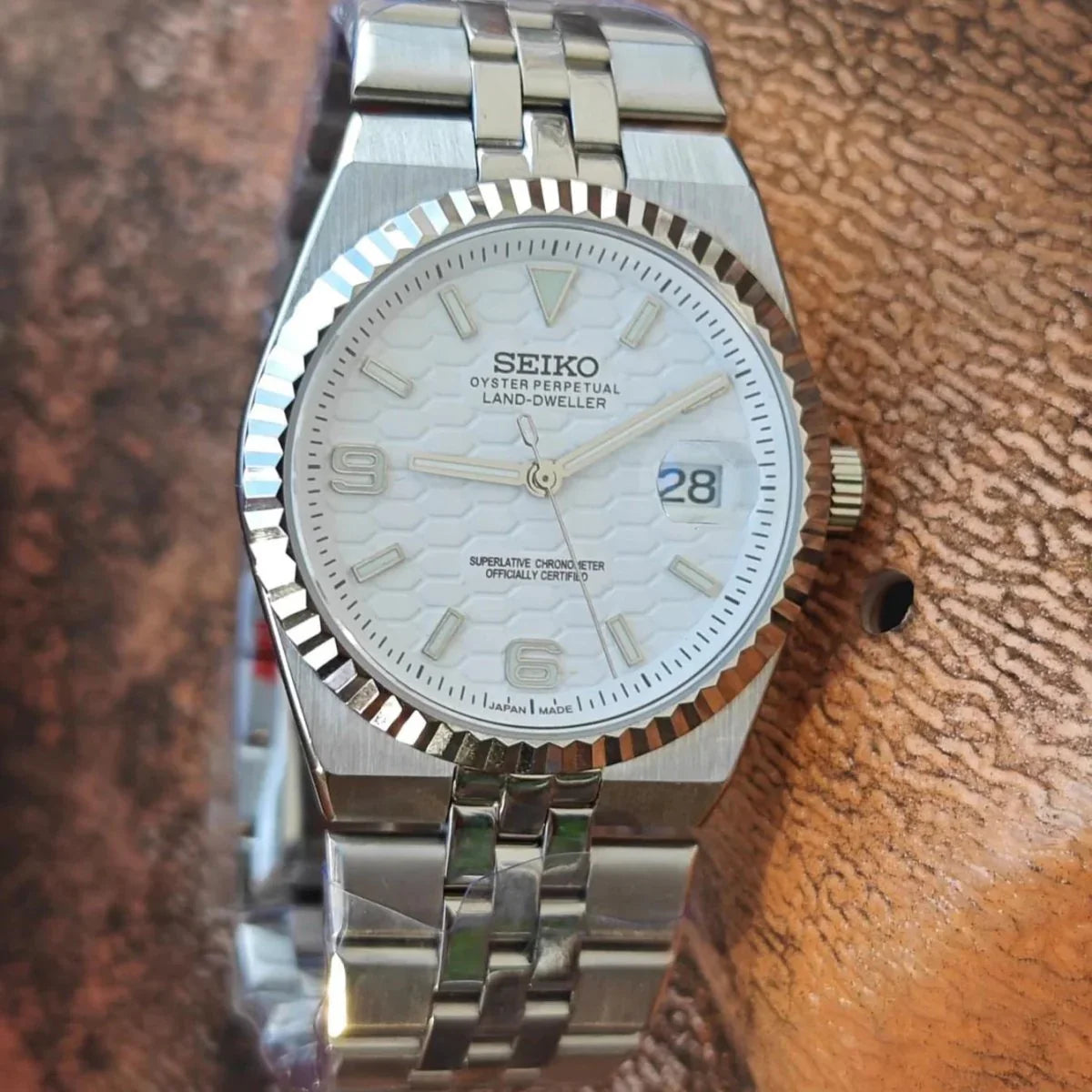 Land-Dweller White Dial
